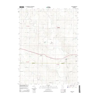 2014 Map of Lakenan, 2014 Print