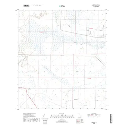 2018 Map of Lakeport, 2018 Print