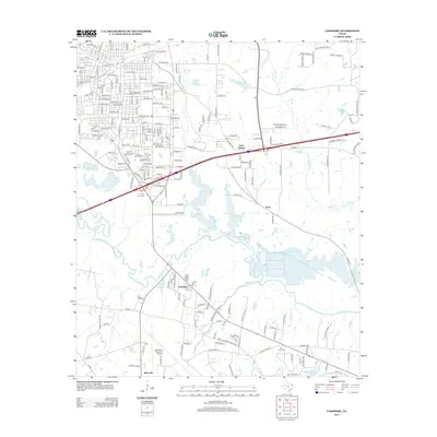 2013 Map of Lakeport, 2013 Print