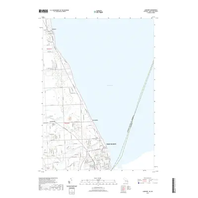 2019 Map of Lakeport, 2019 Print