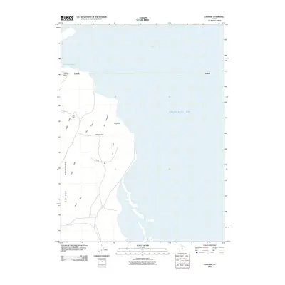 2011 Map of Lakeside, 2011 Print