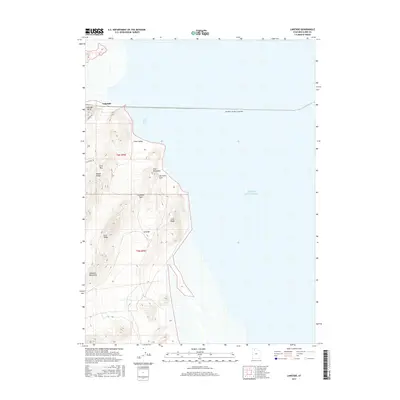 2017 Map of Lakeside, 2017 Print