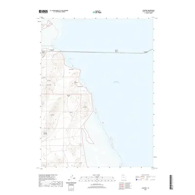 2020 Map of Lakeside, 2020 Print