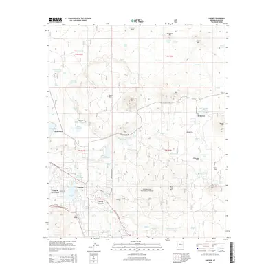 2014 Map of Lakeside, 2014 Print