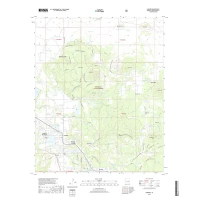2018 Map of Lakeside, 2018 Print