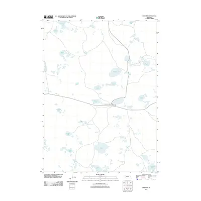 2011 Map of Lakeside, 2011 Print