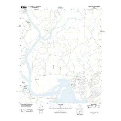 2010 Map of Lakeside Village, 2010 Print