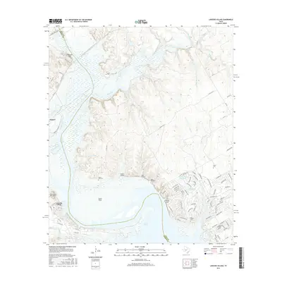 2016 Map of Lakeside Village, 2016 Print