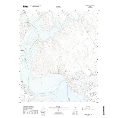 2019 Map of Lakeside Village, 2019 Print