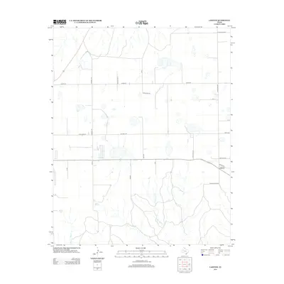2012 Map of Laketon, 2012 Print