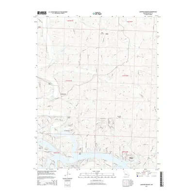2014 Map of Lakeview Heights, 2014 Print