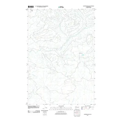 2011 Map of Lakeview Peak, 2011 Print