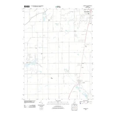 2010 Map of Lakeville, 2010 Print