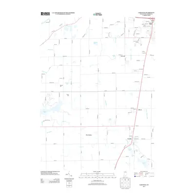 2013 Map of Lakeville, 2013 Print