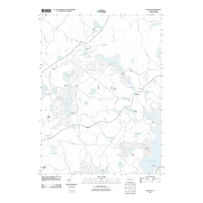 2010 Map of Lakeville, 2010 Print
