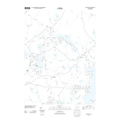 2013 Map of Lakeville, 2013 Print