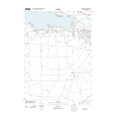 2013 Map of Lakewood, 2013 Print