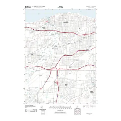 2010 Map of Lakewood, 2010 Print