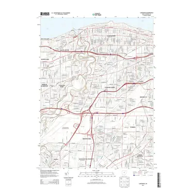 2013 Map of Lakewood, 2013 Print