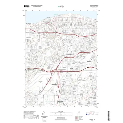 2019 Map of Lakewood, 2019 Print