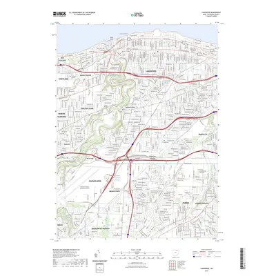 2023 Map of Lakewood, 2023 Print