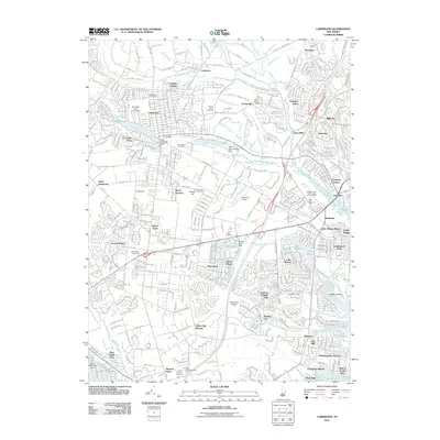 2011 Map of Lakewood, 2011 Print