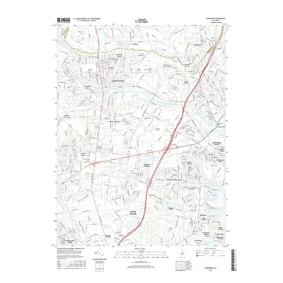 2016 Map of Lakewood, 2016 Print