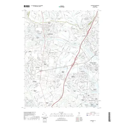 2019 Map of Lakewood, 2019 Print