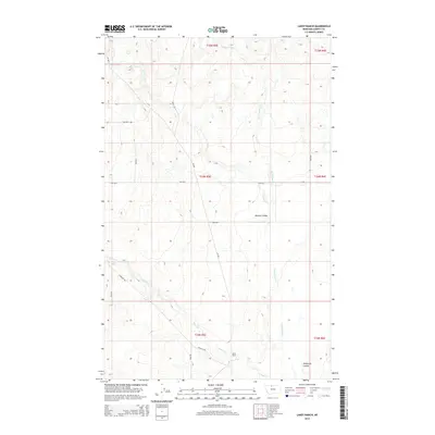 2014 Map of Lakey Ranch, 2014 Print
