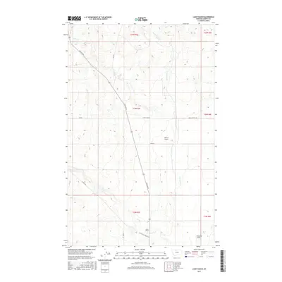 2017 Map of Lakey Ranch, 2017 Print