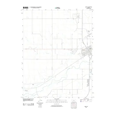 2010 Map of Lakin, 2010 Print