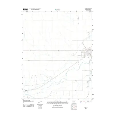 2012 Map of Lakin, 2012 Print