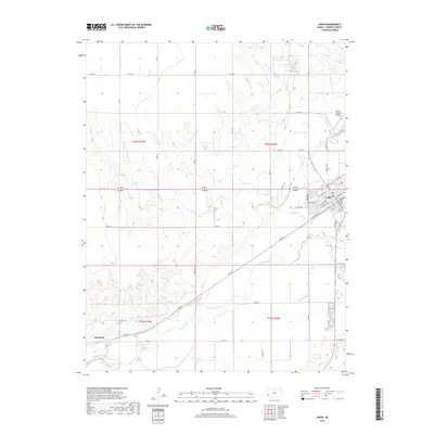 2018 Map of Lakin, 2018 Print