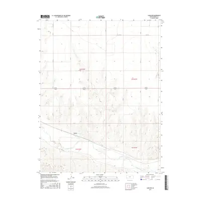 2015 Map of Lakin NW, 2015 Print