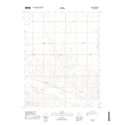 2018 Map of Lakin NW, 2018 Print