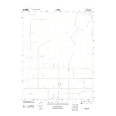 2012 Map of Lakin SW, 2012 Print