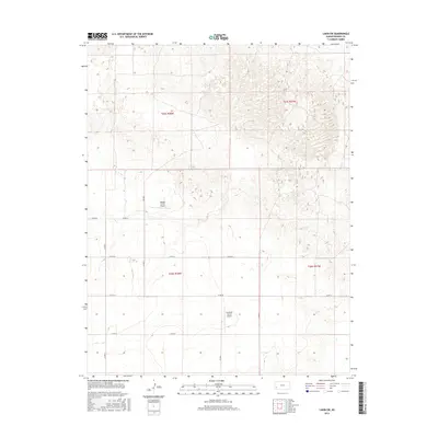 2015 Map of Lakin SW, 2015 Print