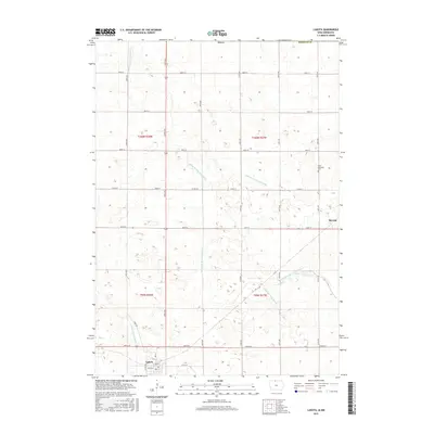 2015 Map of Lakota, 2015 Print