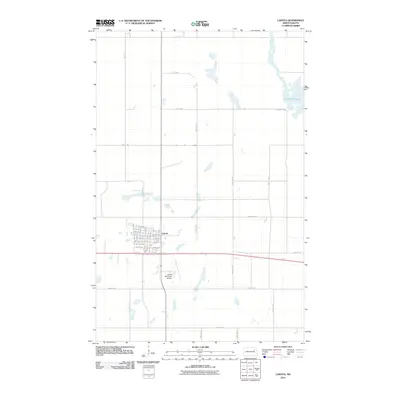 2011 Map of Lakota, 2011 Print