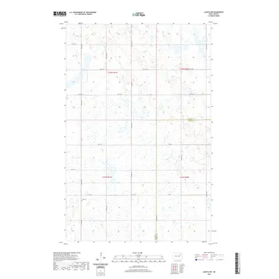 2020 Map of Lakota NW, 2020 Print
