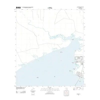2013 Map of Lamar, 2013 Print