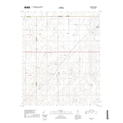 2018 Map of Lamar, 2018 Print