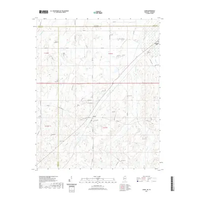 2021 Map of Lamar, 2021 Print