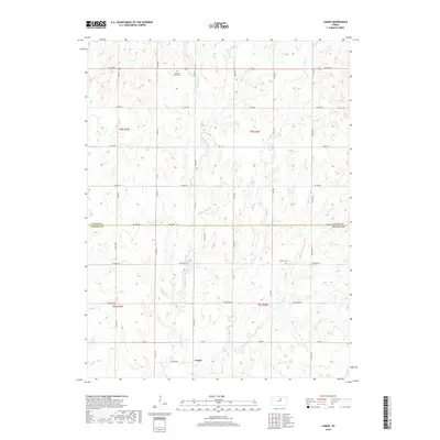2018 Map of Lamar, 2018 Print