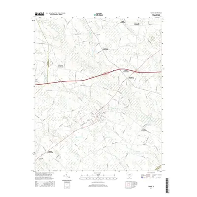 2017 Map of Lamar, 2017 Print