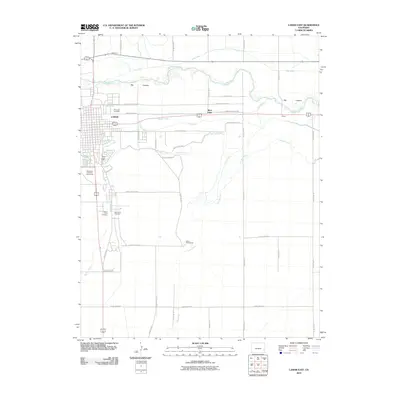 2010 Map of Lamar East, 2010 Print