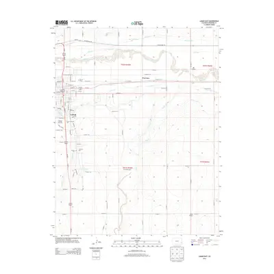 2013 Map of Lamar East, 2013 Print