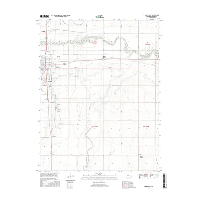 2016 Map of Lamar East, 2016 Print