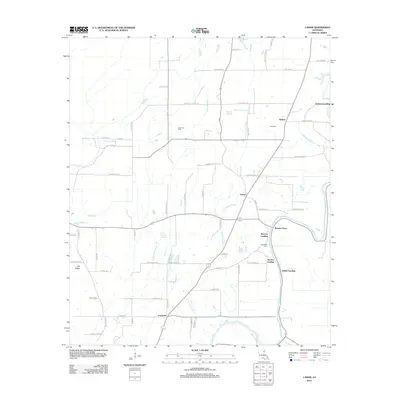 2012 Map of Lamar, 2012 Print