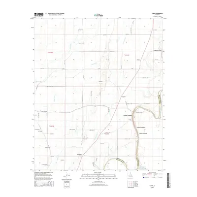 2015 Map of Lamar, 2015 Print